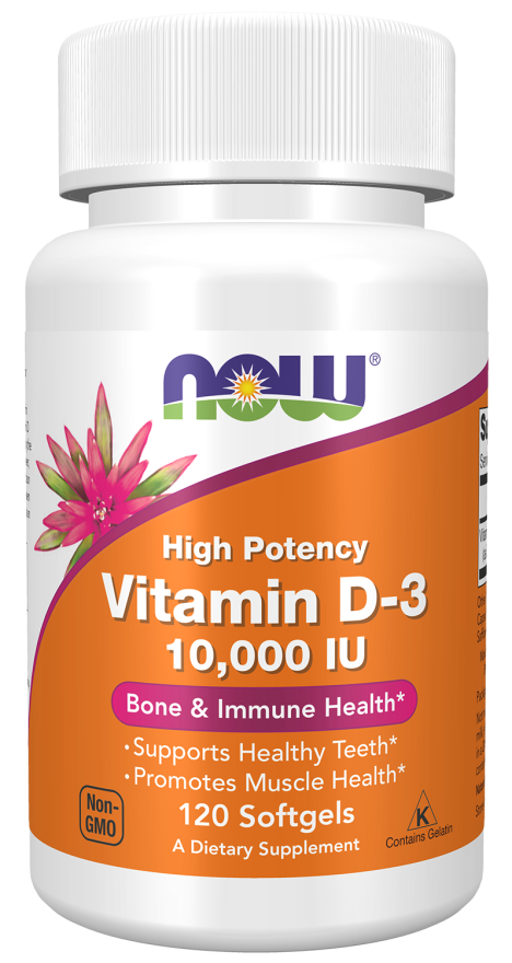 Now Vitamin D-3 10,000 IU