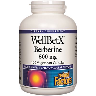 Natural Factors WellBetX Berberine 500mg