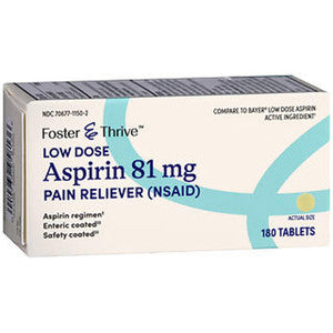 Foster & Thrive Low Dose Aspirin 81 mg