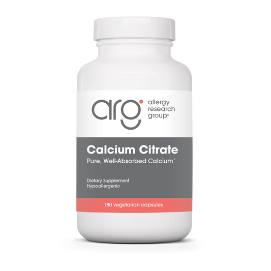 Allergy Research Group Calcium Citrate
