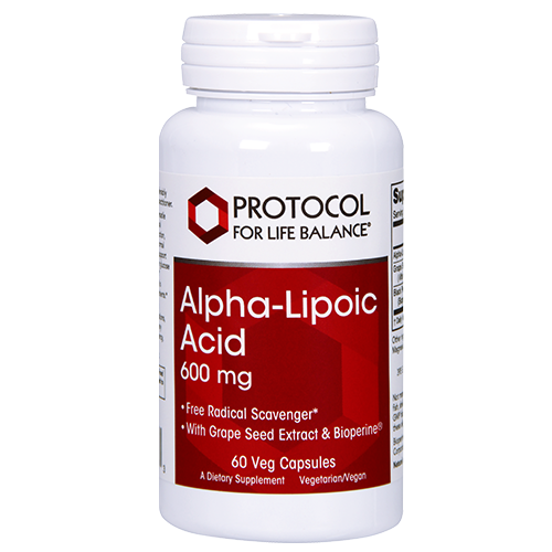 Protocol Alpha-Lipoic Acid 600mg