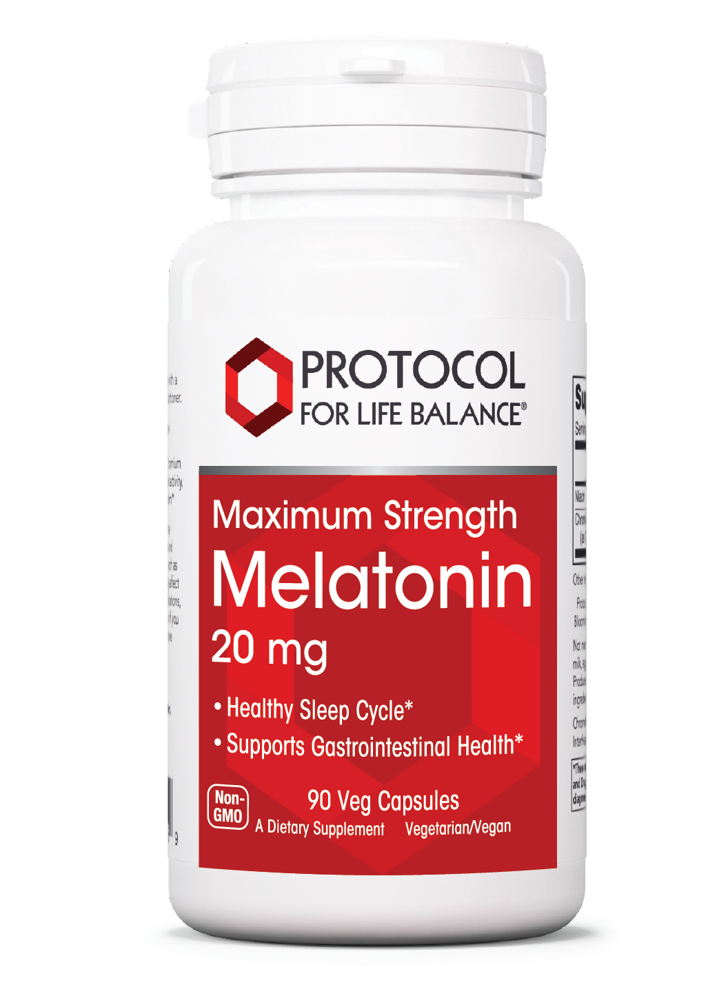 Protocol Maximum Strength Melatonin 20mg