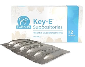 Carlson Key-E Suppositories
