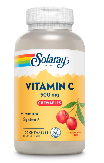 Solaray Vitamin C Chewable Cherry