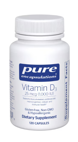 Pure Vitamin D3 25mcg (1,000 IU) (Copy)