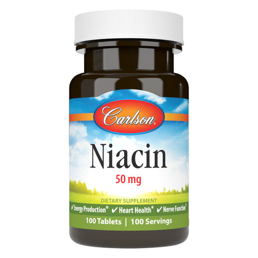 Carlson Niacin 50mg