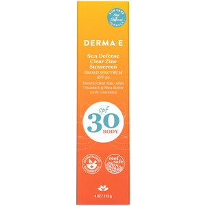 Derma-E Sun Defense Clear Zinc Oil-Free Sunscreen