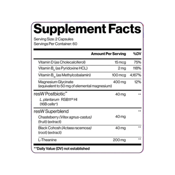 PRO resW™ Perimenopause Support