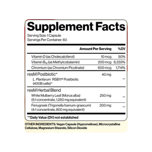 resM™ GLP-1 Postbiotic