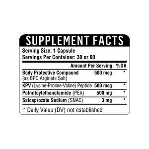 Healthgevity BPC-157 + KPV + PEA 500