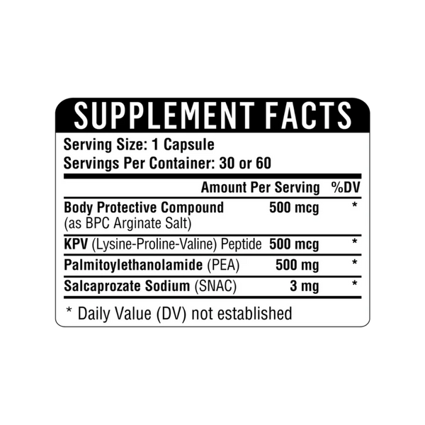 Healthgevity BPC-157 + KPV + PEA 500