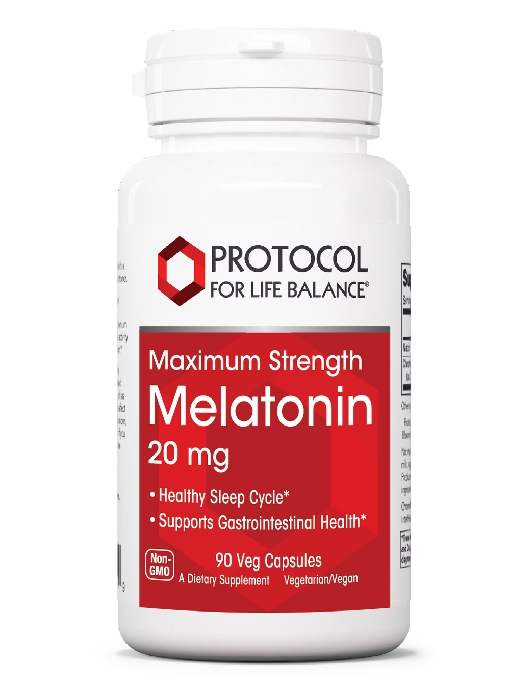 Protocol Maximum Strength Melatonin 20mg