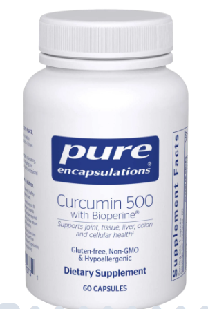 Pure Curcumin 500 with Bioperine