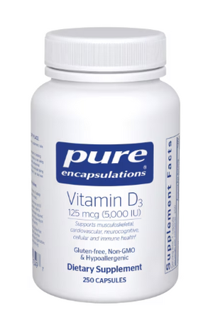 Pure Vitamin D3 125mcg (5,000 IU)