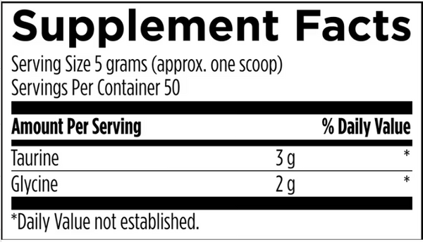 DFH Taurine + Glycine Powder