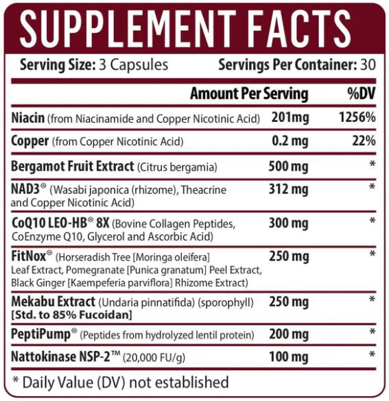 Healthgevity Cardio NAD+
